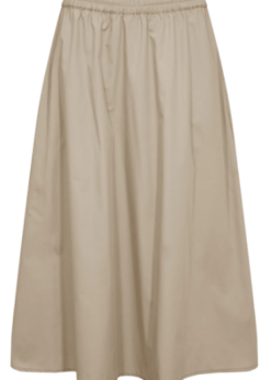 Beige Breeze Nederdel Fra Freequent