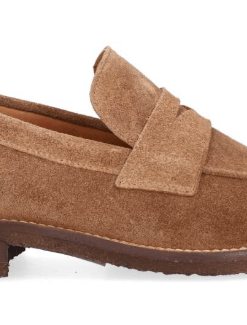 Billi Bi Loafer I Cognac Farvet Ruskind