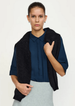 Blå Skjorte Ebba Mayson Fra Soft Rebels