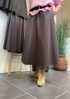 Brun Breeze Nederdel Fra Freequent