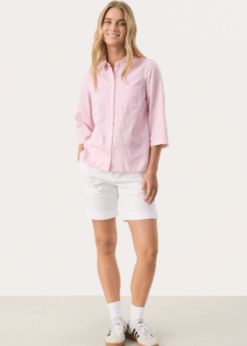 Cindie Skjorte I Lyserød Fra Part Two