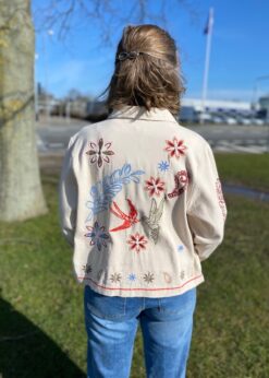 Cream Jakke Style Rosetta