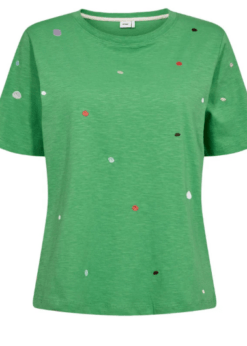 Grøn Delora T Shirt Fra Numph