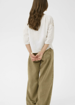 Hvid Brianna Bluse Fra Cream