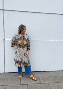 Jennifer Kjole Print Zigzac Fra Peace Heart Joy