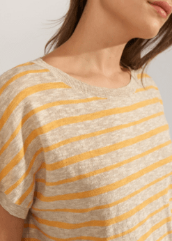 Kiki Bluse I Gul Sand Fra Numph