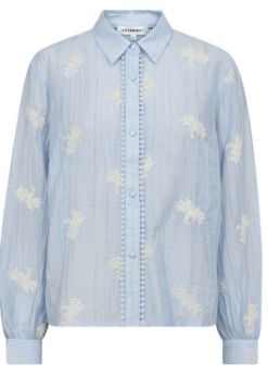 Lyseblå Amelia Co Couture Skjorte