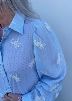 Lyseblå Amelia Skjorte Fra Co Couture