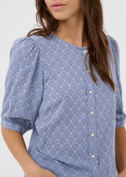 Lyseblå Azra Bluse Fra Part Two