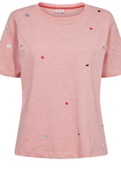 Lyserød Delora T Shirt Fra Numph