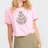Lyserød Florist T Shirt Fra Costa Mani