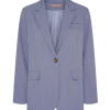 Majken Blazer I Jeans Blå Fra Marta