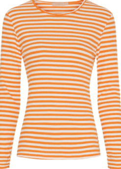 Marta Josiane Bluse Orange Striber