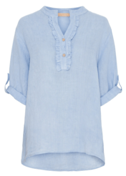 Marta Lyseblå Bonnie Bluse
