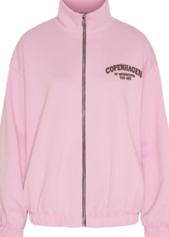 Marta Nete Cardigan Lyserød Brun