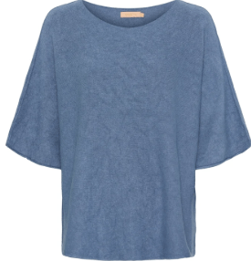 Marta Sia Strik Jeans Blå