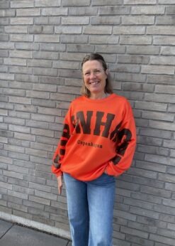 Marta Sweat Orange Brun