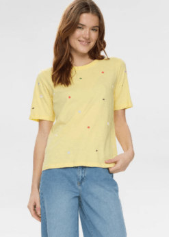 Numph Delora T Shirt Gul