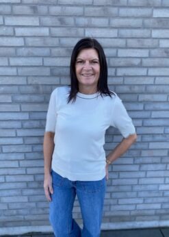 Offwhite Viella Bluse Fra Cream