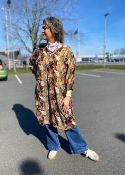 Peace Heart Joy Dora Kjole I Print Leopard