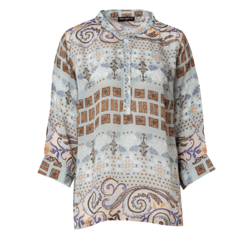 Peace Heart Joy Sophie Bluse Elegant Print