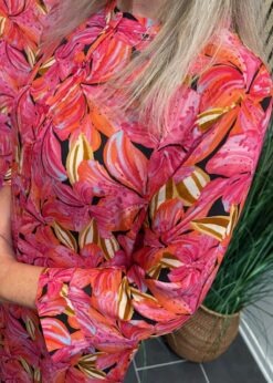 Peace Herat Joy Jennifer Kjole I Pink Multi Print