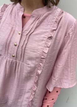 Rosa Farvet Camilla Bluse Fra Prepair