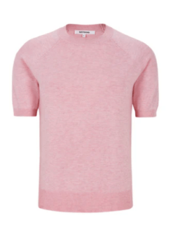 Soft Rebels Marla O Neck Bleached Mauve Melange