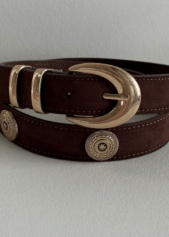 Three M Bælte Be2608 Dark Taupe