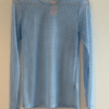 Three M Meshbluse Lyseblå Small Dots