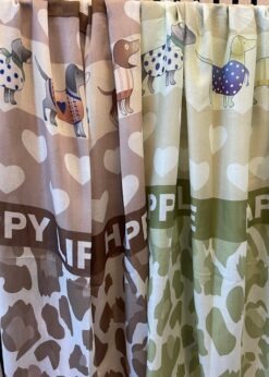 Vanting Tørklæde Med Hunde