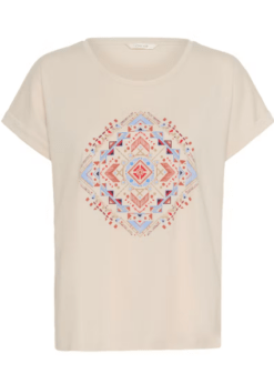 Wrikki T Shirt Fra Cream