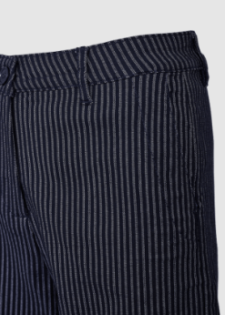 Blå Stribet Rex Shorts Fra Freequent