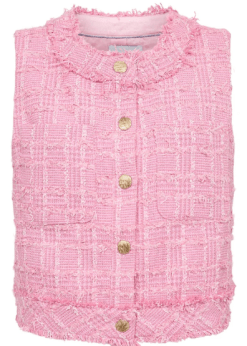 Bouclet Vest Fra Numph