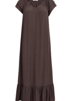 Brun Lang Sunrise Kjole Fra Co Couture