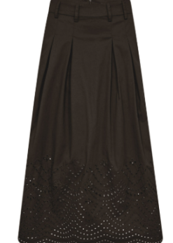Co Couture Poppy Nederdel Dark Brown