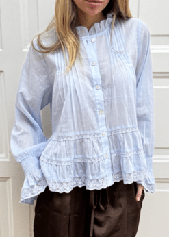 Continue Andrey Lyseblå Skjorte