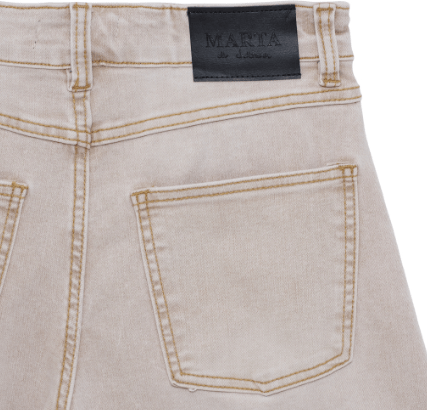 Cool Sandfarvet Jeans Fra Marta