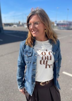 Costa Mani Denim Jakke Og Co Couture T Shirt