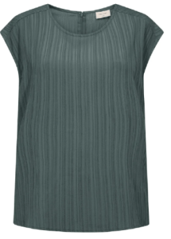 Freequent Grsvalse Bluse Grøn