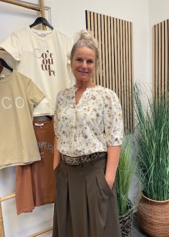 Freequent Molli Skjorte I blomsterprint