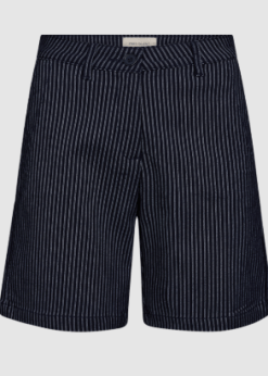 Freequent Rex Shorts Mørkeblå Med Striber