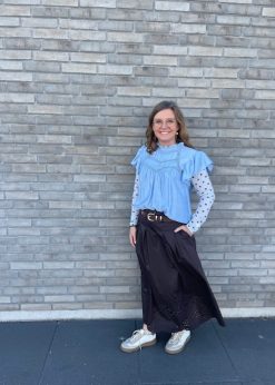 Love & Divine Bluse Og Prikket Bluse Fra Marta Og Poppy Nederdel Fra Co Couture