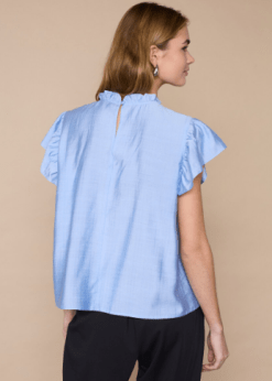Love & Divine Lyseblå Bluse Love1374