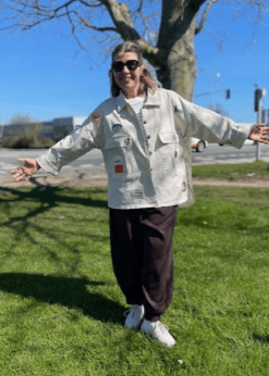 Marta Astoria Jakke Og Brun Buks