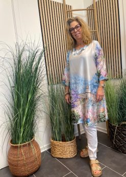 Marta Fabiana Kjole Celeste Print