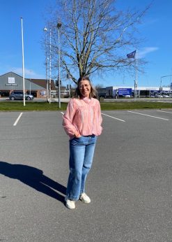 Marta Salma Skjorte Og Red Button Conny Jeans