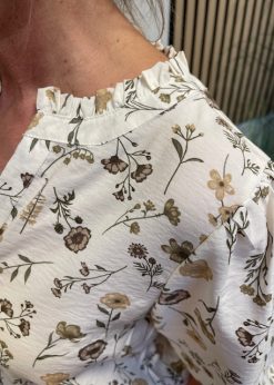 Molli Skjorte I Blomsterprint Fra Freequent