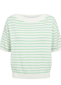 Numph Sillio Bluse Grøn Stribet