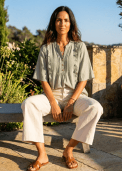 Prepair Lysegrøn Camilla Bluse